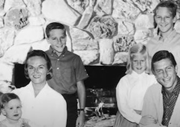 Stacy Van Dyke with her parents and siblings.